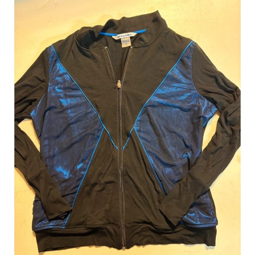 Nygard women’s medium zip up long sleeve jacket